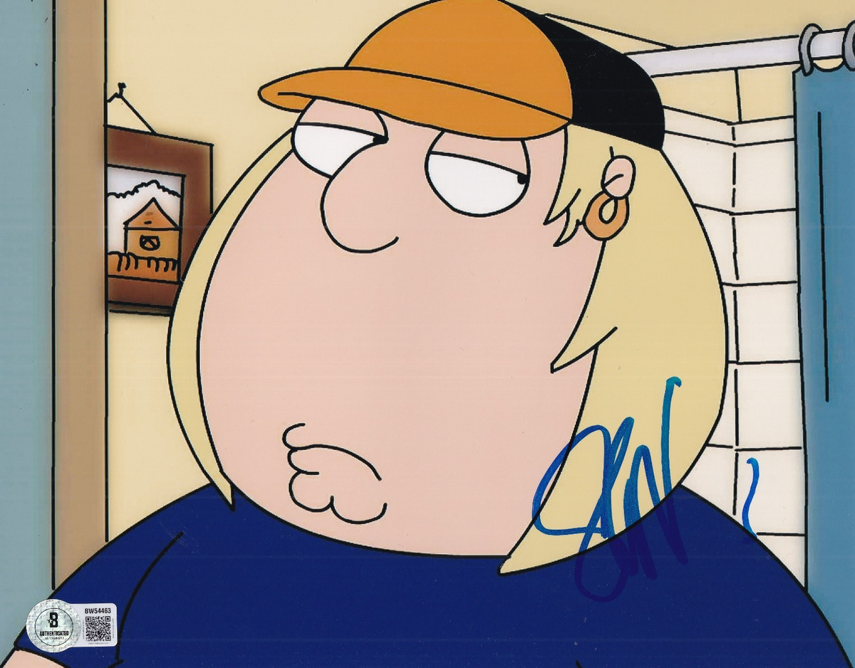 SETH GREEN signed (FAMILY GUY) Chris Griffin 8X10 photo BECKETT BAS BW54463