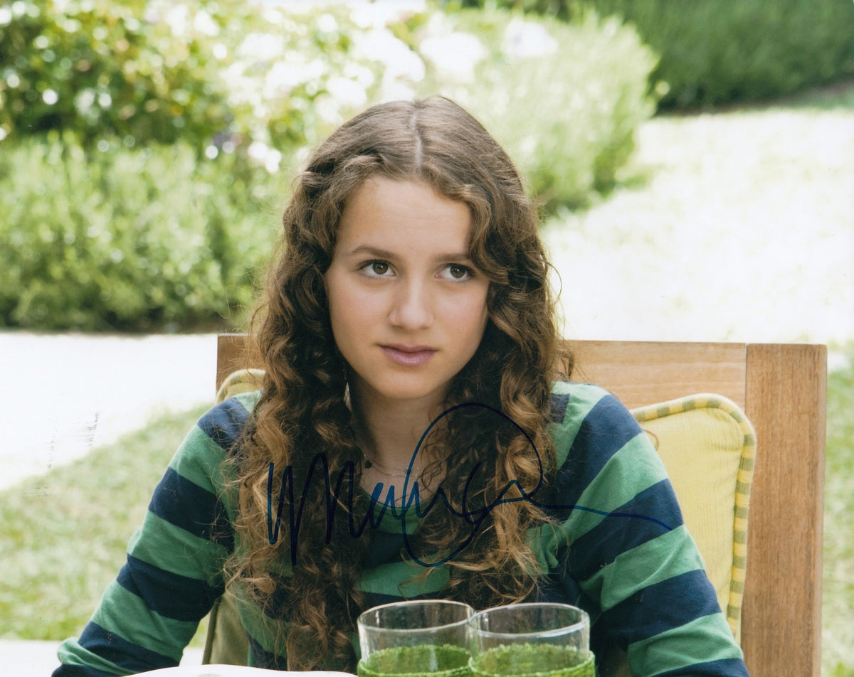 MAUDE APATOW signed (THIS IS 40) Movie ACTRESS 8X10 photo W/COA *SADIE* #4