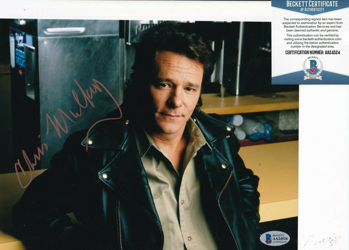 CHRIS MULKEY signed (BREAKING BAD) Actor 8X10 photo BECKETT BAS AA24524