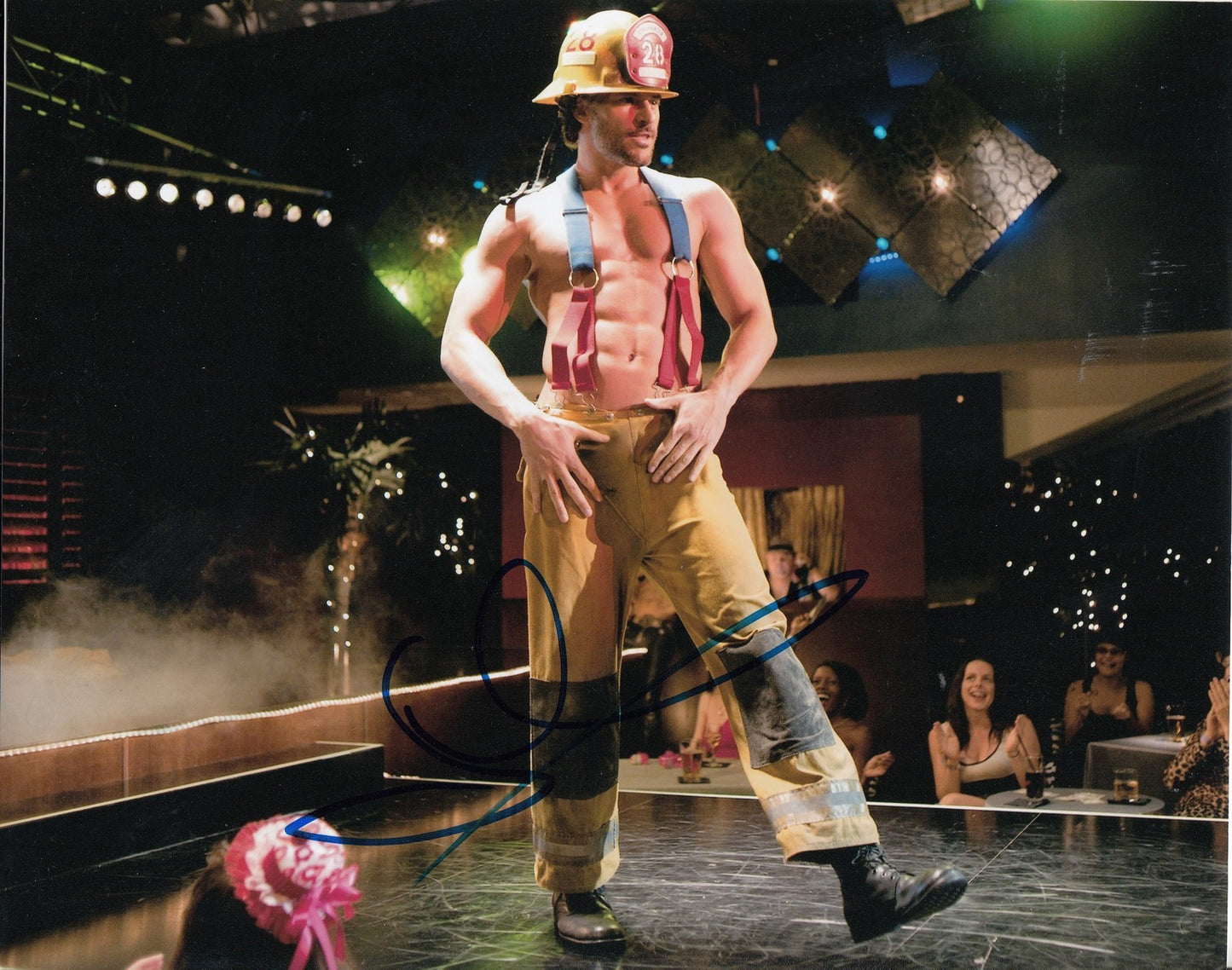 JOE MANGANIELLO signed *MAGIC MIKE XXL* 8X10 photo W/COA Big Dick Richie