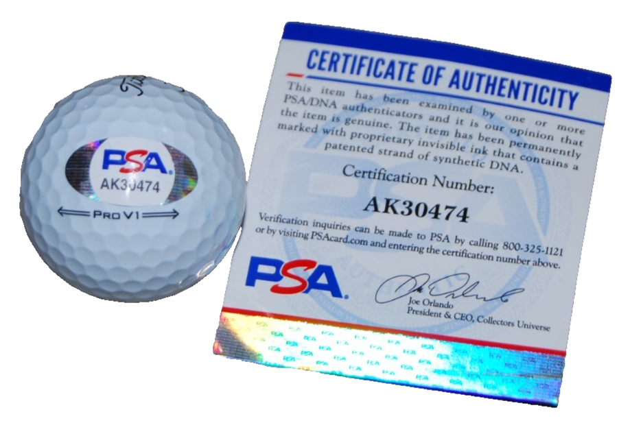 JOHN PAK signed (PGA) Florida State Seminoles golf ball PSA/DNA AK30474
