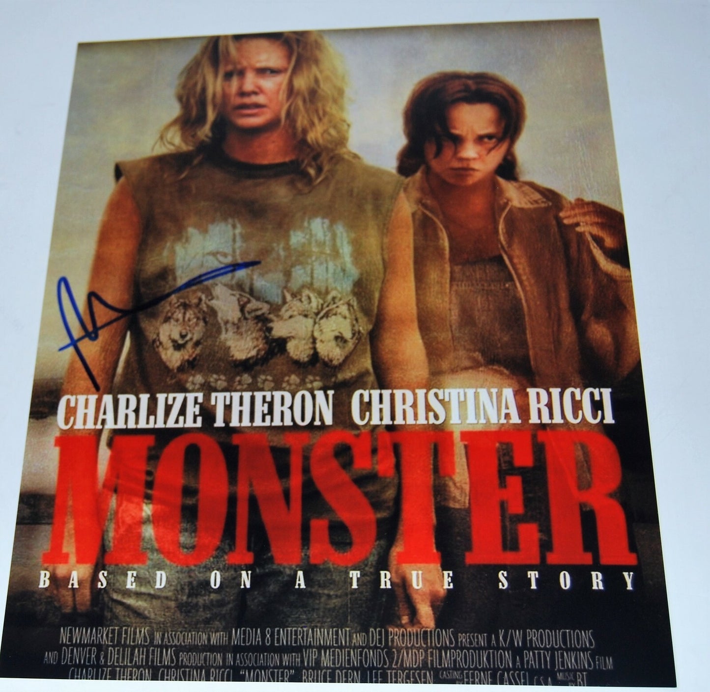 PATTY JENKINS signed (MONSTER) 11X14 movie poster photo *DIRECTOR* W/COA