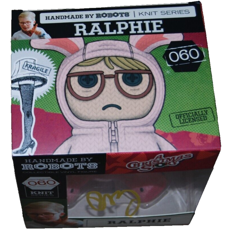 PETER BILLINGLSEY signed (A CHRISTMAS STORY) ROBOTS Figure BECKETT BR00353