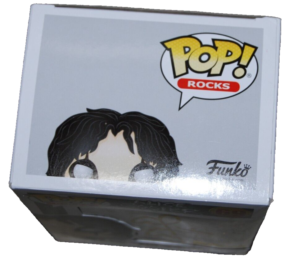 ALICE COOPER signed (HOT TOPIC EXCLUSIVE) Funko pop #69 BECKETT BAS BR25970