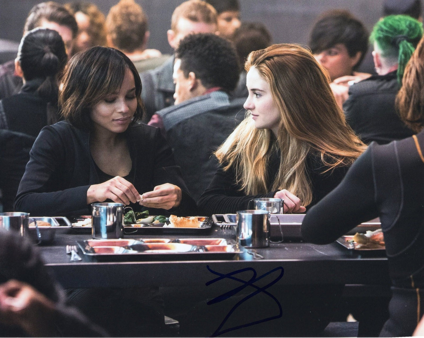 Zoe Kravitz X-Men First Class Angel Salvadore Signed 8x10 Photo w/COA #10