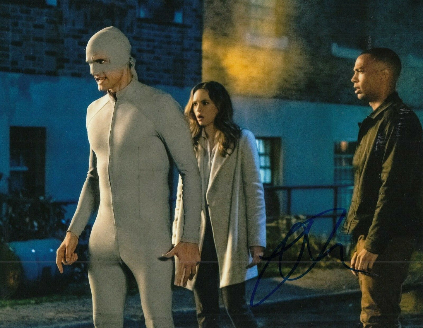 KENDRICK SAMPSON signed (THE FLASH) TV Show 8X10 photo *Dominic Lanse* W/COA #3
