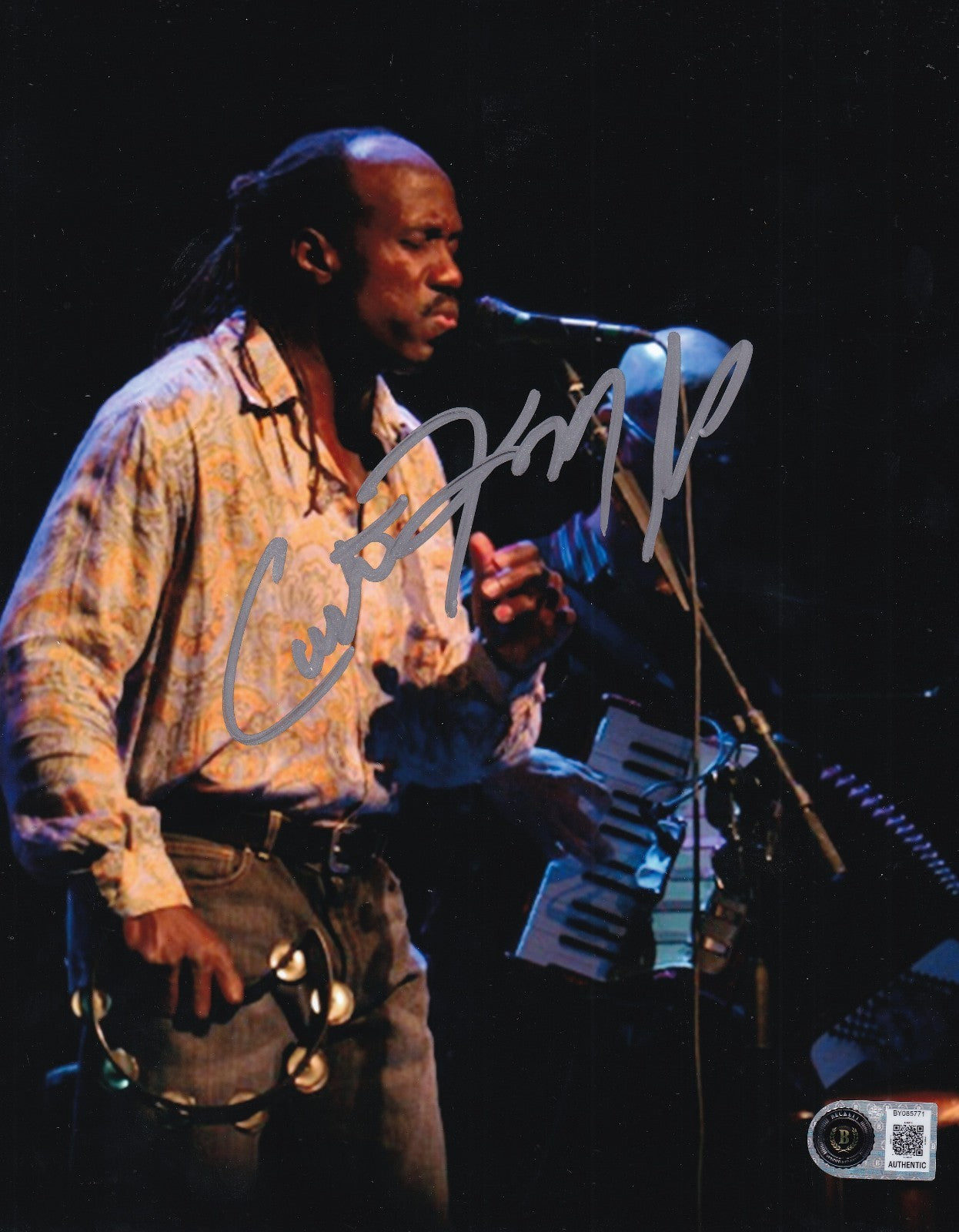 CURTIS KING signed (BRUCE SPRINGSTEEN) E-STREET BAND 8X10 photo BECKETT B7085771