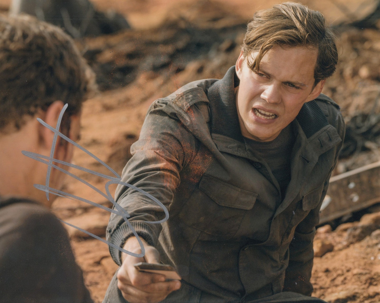 BILL SKARSGARD signed (ALLEGIANT) Movie *MATTHEW* 8X10 photo W/COA