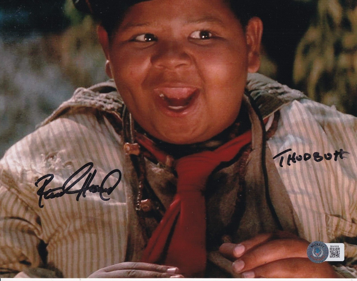 RAUSHAN HAMMOND signed (HOOK) Thud Butt Lost Boys 8X10 photo BECKETT BK41619