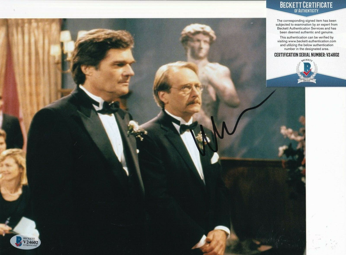 MARTIN MULL signed (ROSEANNE) Leon Carp AUTOGRAPHED 8X10 photo BECKETT V24602
