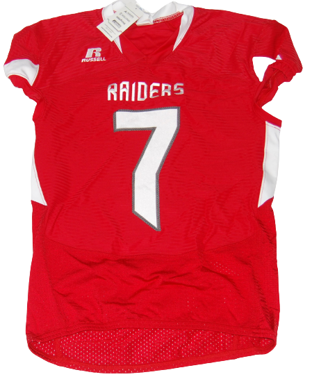 Texas Tech Red Raiders Russell Athletic Fitted Jersey SIZE Large NEW