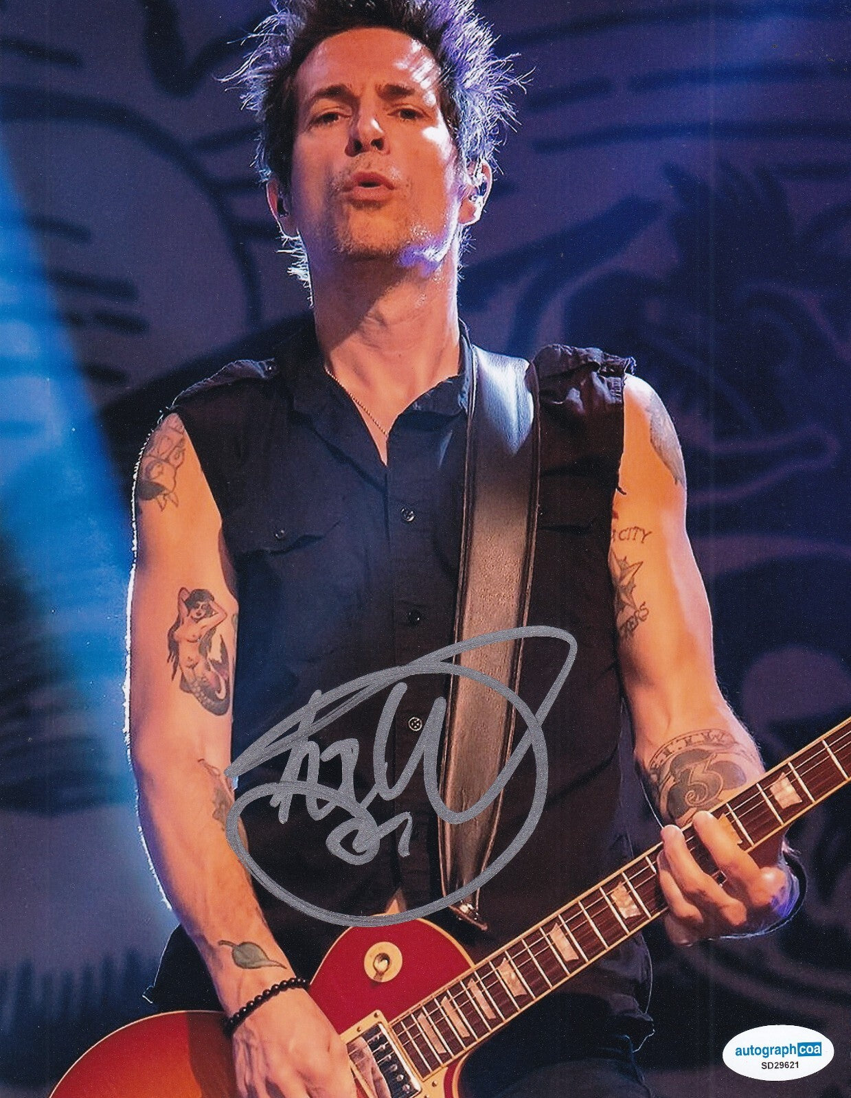 TODD MORSE signed (THE OFFSPRING) H20 music autographed 8X10 photo ACOA SD29621