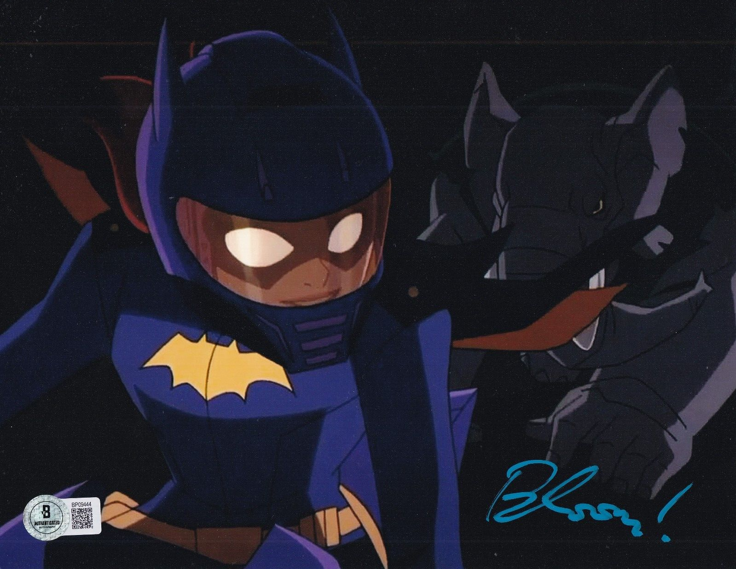 RACHEL BLOOM signed (BATGIRL) Batman vs Ninja Turtles 8X10 photo BECKETT BP09444