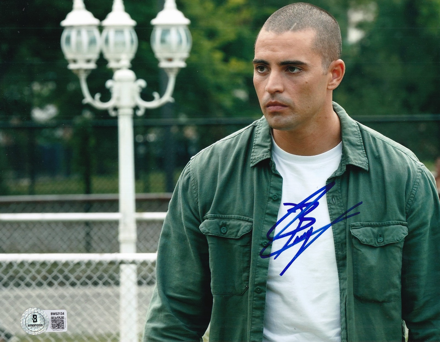BENJAMIN LEVY AGUILAR signed (CHICAGO P.D) Torres 8X10 photo BECKETT BAS BW52134