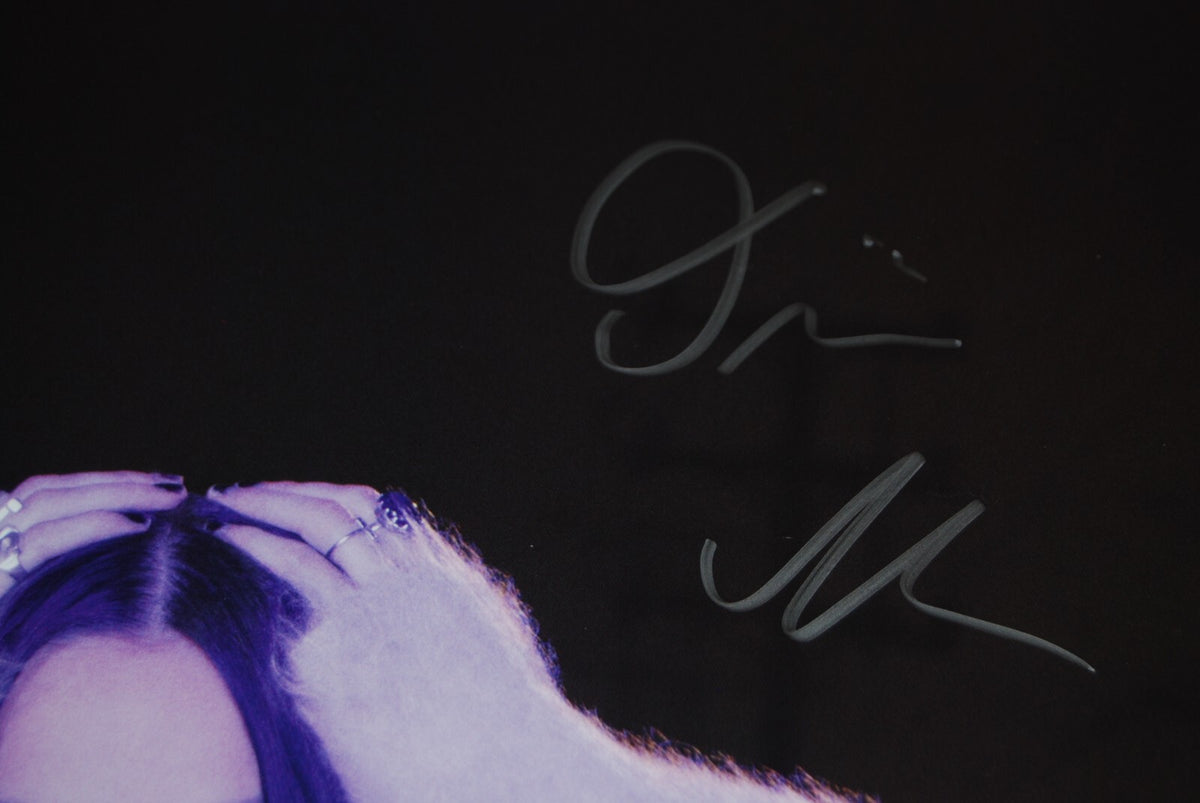OLIVIO RODRIGO signed (GUTS) Record Insert LP Also Included BECKETT BAS BM02736