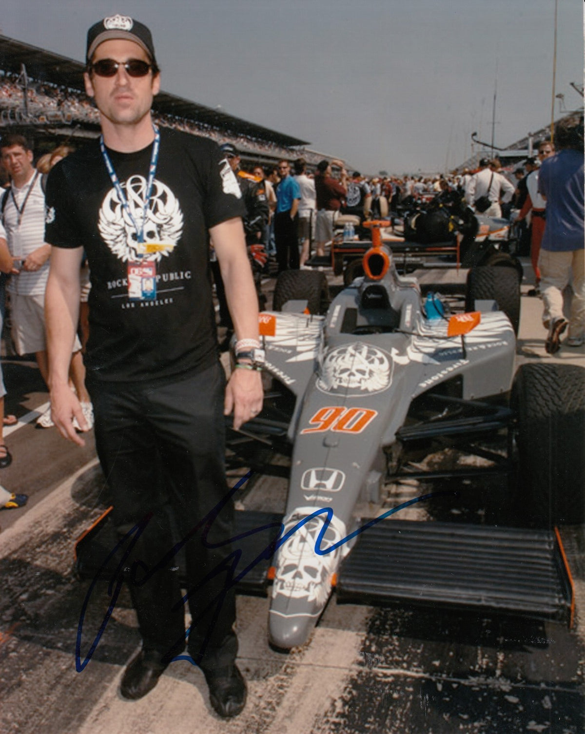 PATRICK DEMPSEY signed (GREY'S ANNATOMY STAR) 8X10 photo W/COA *DR SHEPHERD*