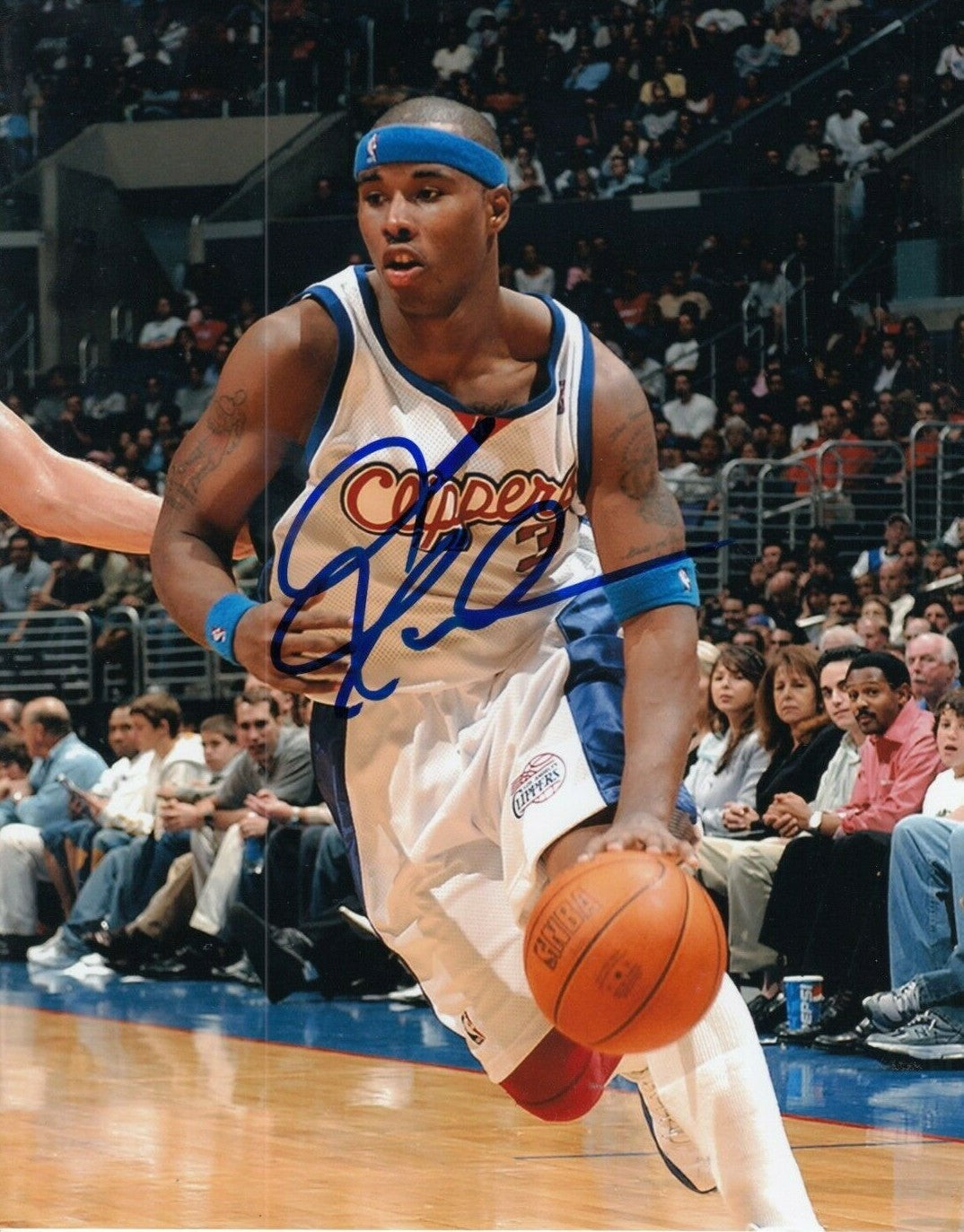 QUENTIN RICHARDSON signed (LOS ANGELES CLIPPERS) Basketball 8X10 photo W/COA