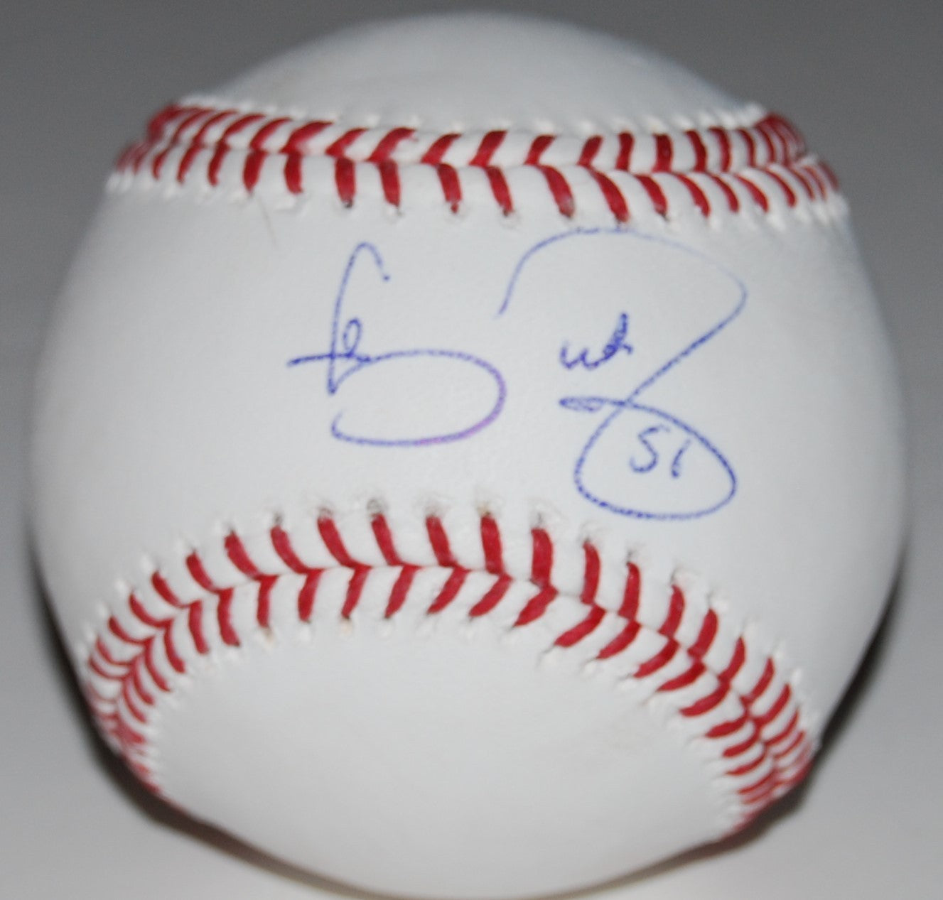 CARSON FULMER signed OML basebal *CHICAGO WHITE SOX* autographed W/COA