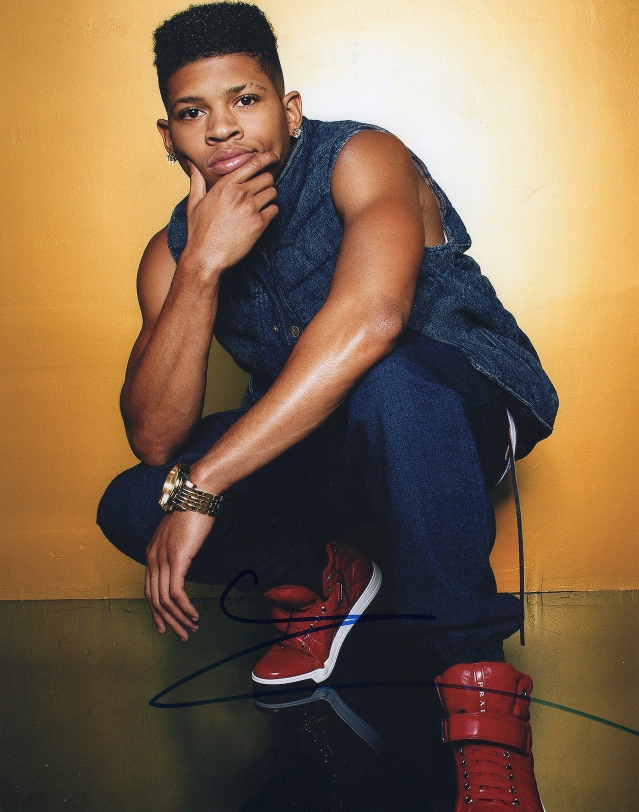 Bryshere Y. Gray Empire TV Show Hakeem Lyon Signed 8x10 Photo w/COA #3