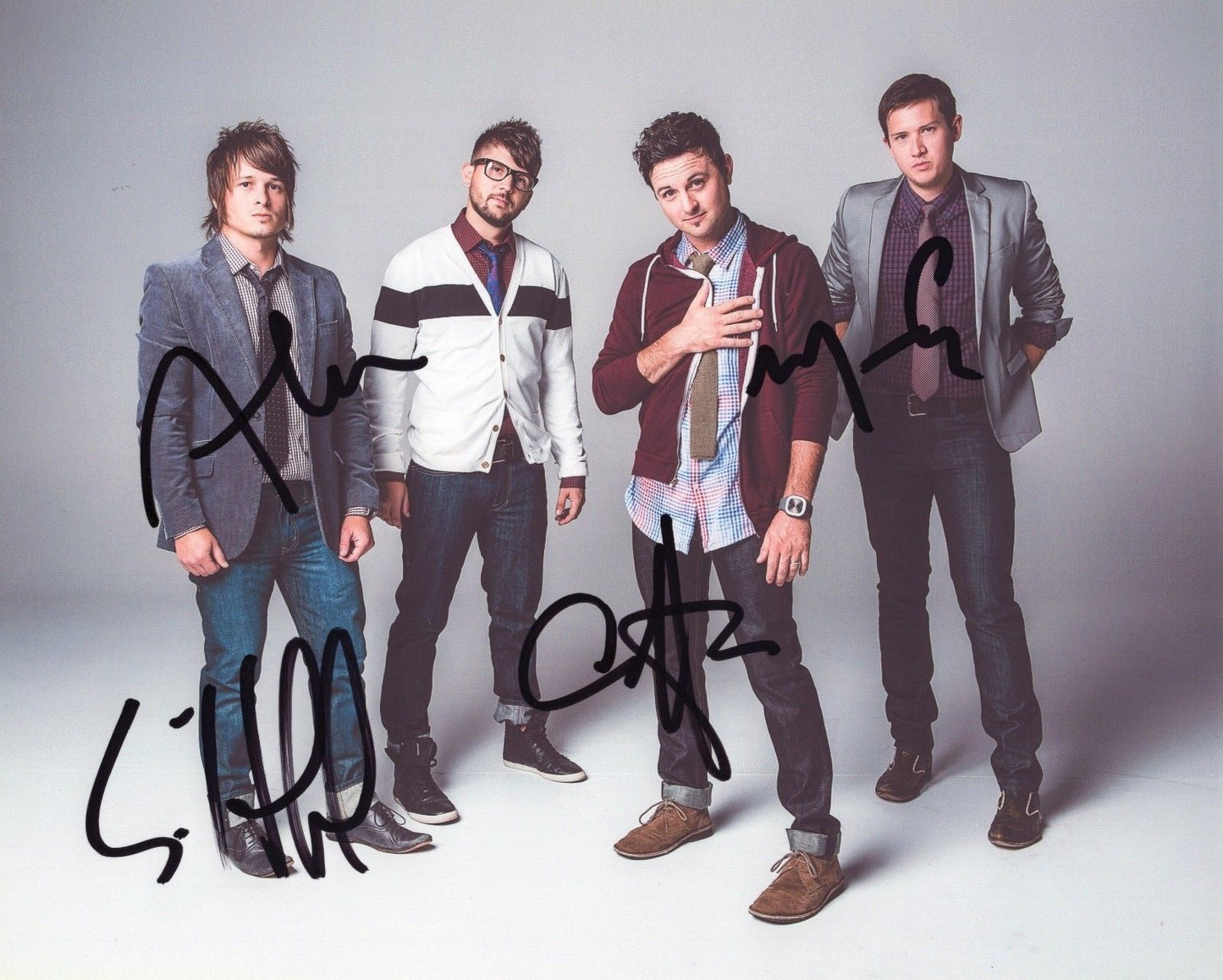 Sanctus Real Group Signed 8x10 Photo w/COA