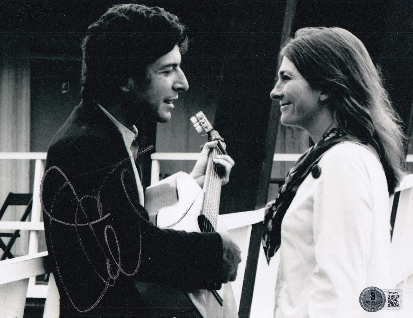 JUDY COLLINS signed (WILDFLOWERS) Music Singer 8X10 photo BECKETT BM85153