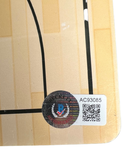 MARK FEW signed (GONZAGA BULLDOGS) basketball clipboard BECKETT BAS AC93085