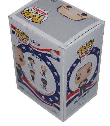 TONY HALE signed (VEEP) autograph Gary Walsh Funko Pop #724 BECKETT BAS BD17918