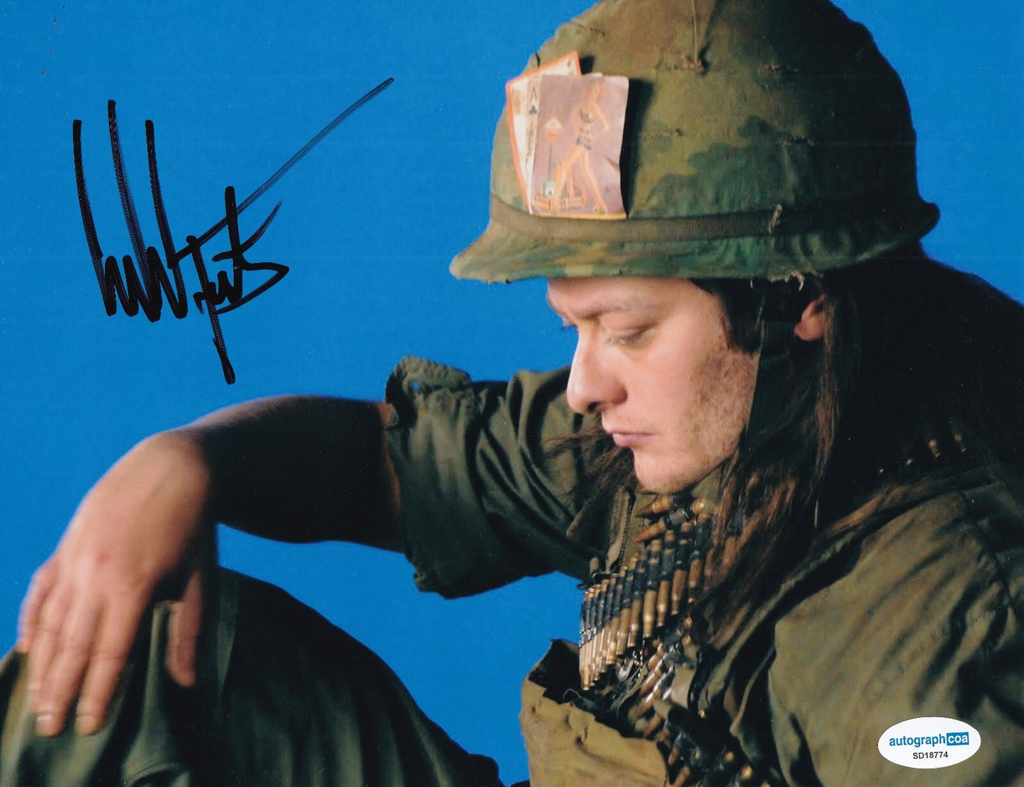 EDWARD FURLONG signed (ATTACK ON DARFUR) Movie 8x10 photo ADRIAN ACOA SD18774