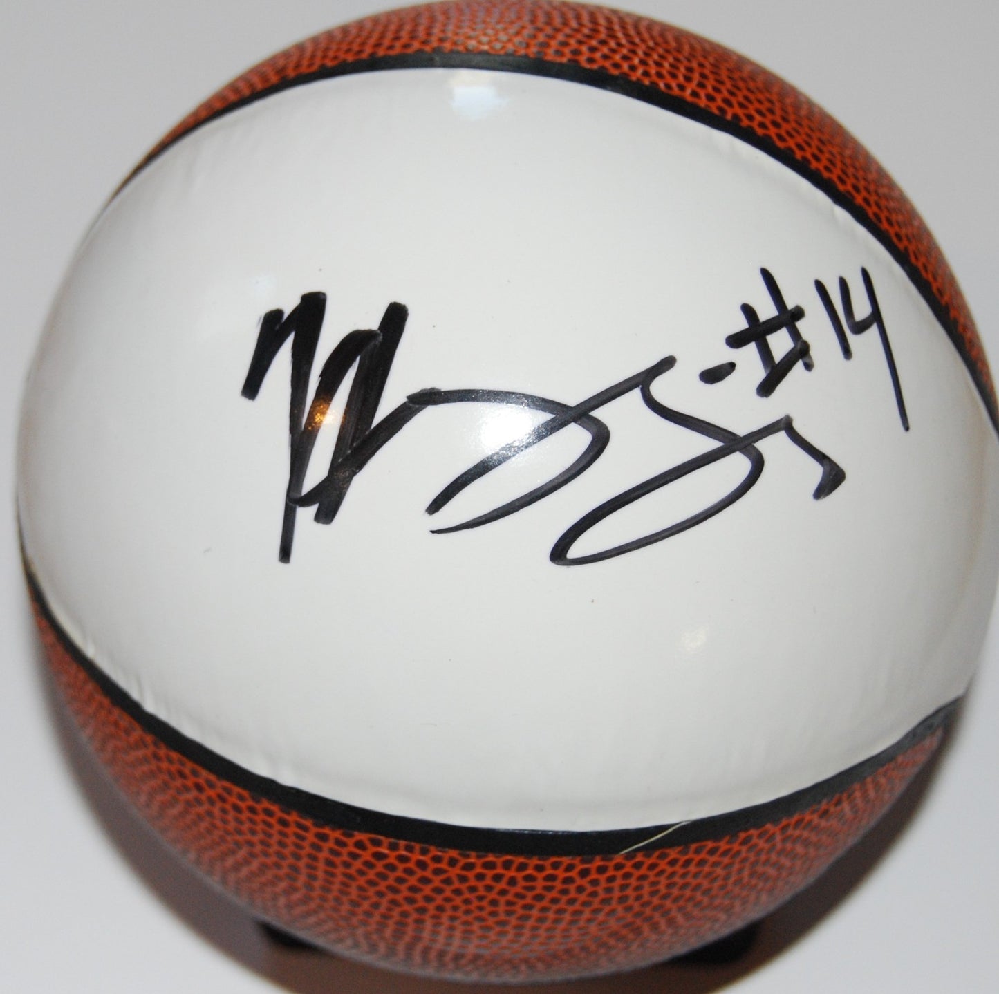 HENRY SIMS signed (GEORGETOWN HOYAS) mini basketball LBA *VANOLI CREMONA* W/COA