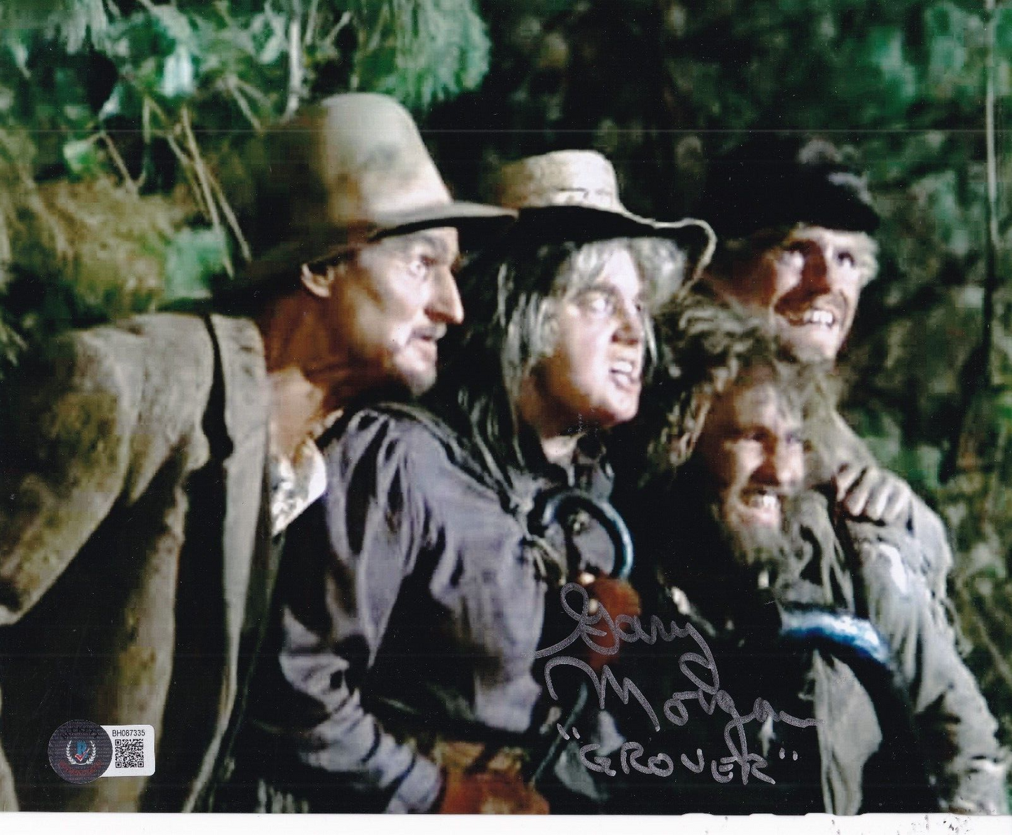 GARY MORGAN signed (PETE'S DRAGON) Grover Movie 8X10 photo BECKETT BAS BH087335
