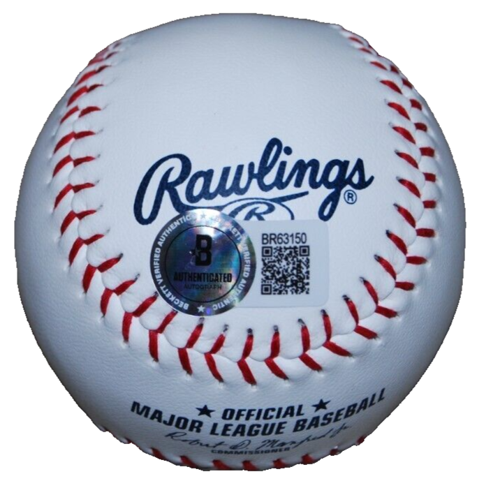 BROOKS BALDWIN signed (CHICAGO WHITE SOX) MLB logo baseball BECKETT BR63150