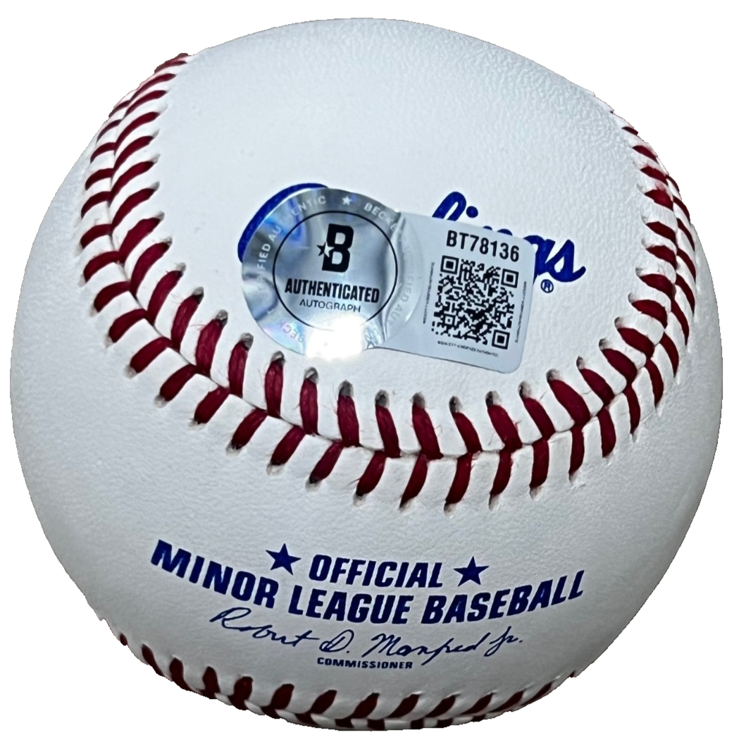 JOSE CONTRERAS signed (CHICAGO WHITE SOX) Minor League baseball BECKETT BT78136