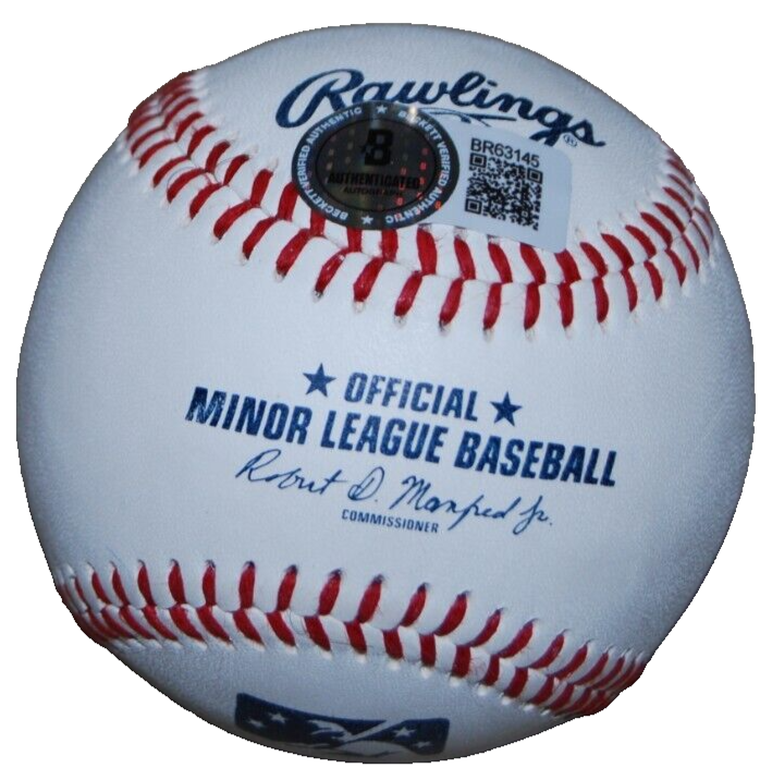 BRADEN MONTGOMERY signed CHICAGO WHITE SOX Minor League baseball BECKETT BR63145