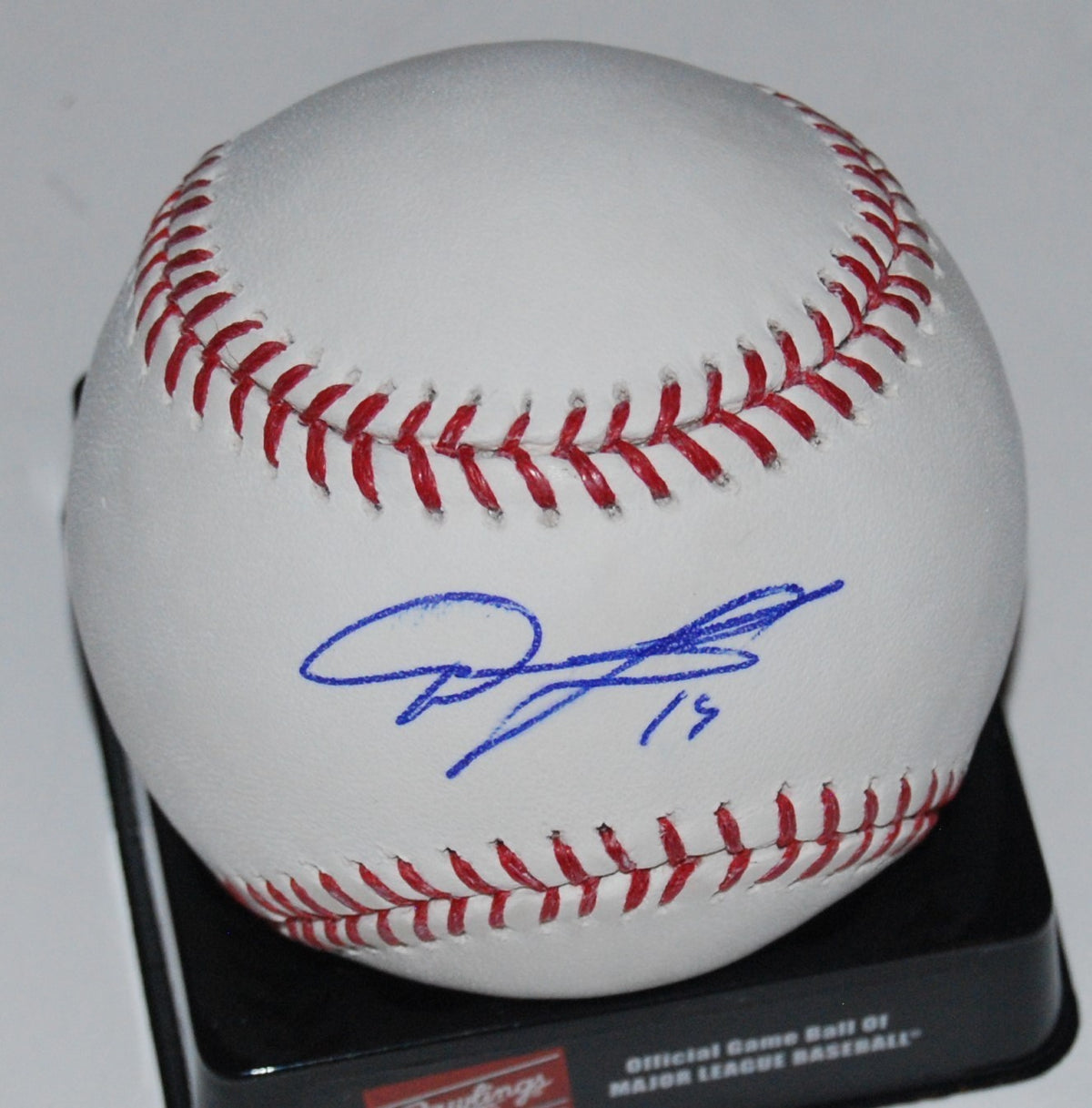AUSTIN JACKSON signed OML BASEBALL (CLEVELAND INDIANS) W/COA *TIGERS WHITE SOX*