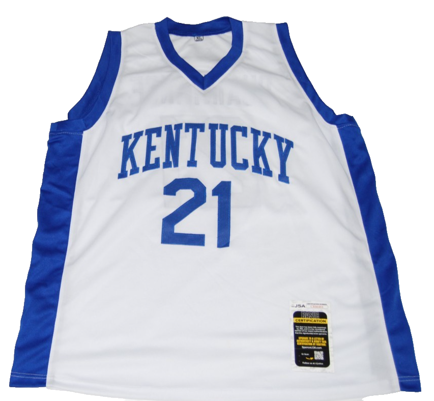 JAYDEN QUAINTANCE signed KENTUCKY WILDCATS custom basketball jersey JSA CR86404