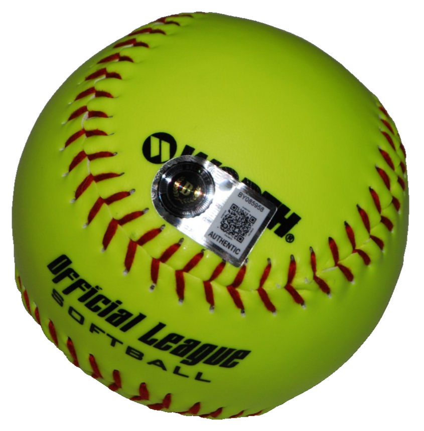 MORGAN ZERKLE signed (CHICAGO BANDITS) AUSL USA softball BECKETT BAS BY085958
