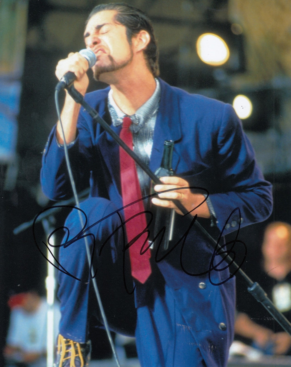 PERRY FARRELL signed (MUSIC SINGER) 8X10 photo *JANES ADDICTION* W/COA #1
