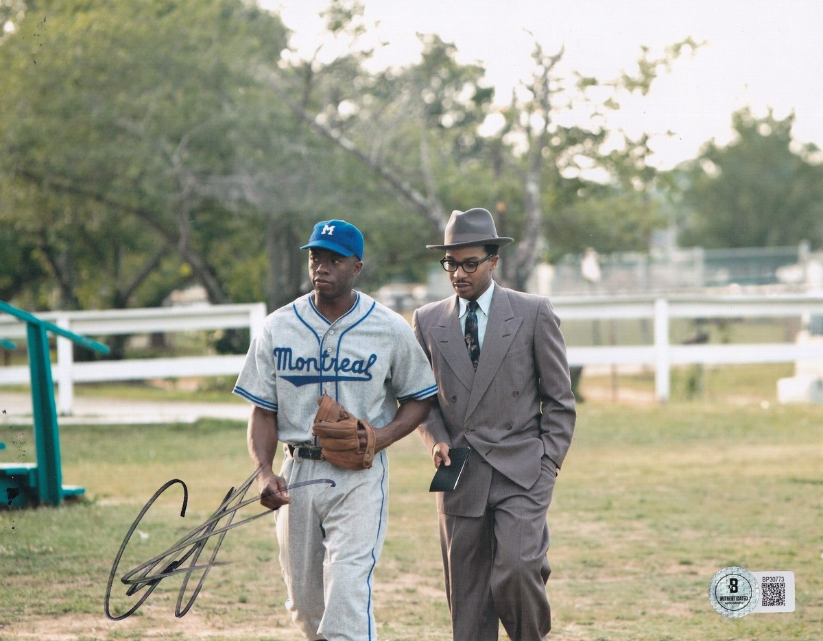 ANDRE HOLLAND signed (42) Movie Wendell Smith 8X10 photo BECKETT BAS BP30773