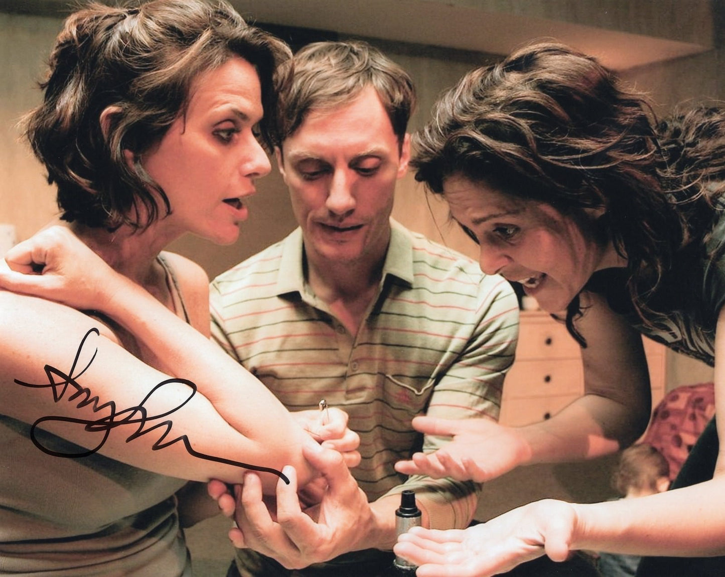 Amy Landecker signed Transparent 8x10 Photograph w/COA Sarah Pfefferman #7