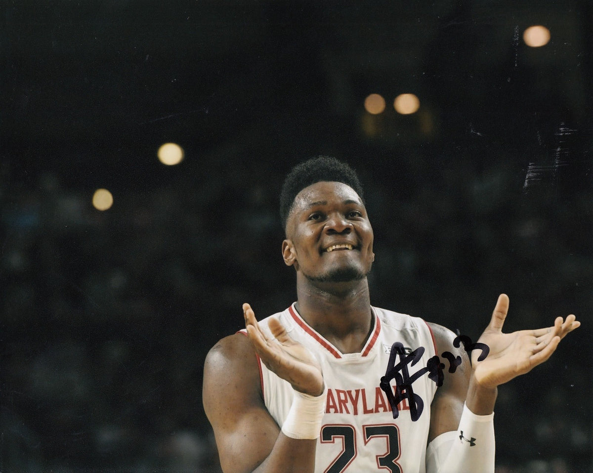 BRUNO FERNANDO signed (MARLYLAND TERRAPINS) Basketball DRAFT 8X10 photo W/COA #2