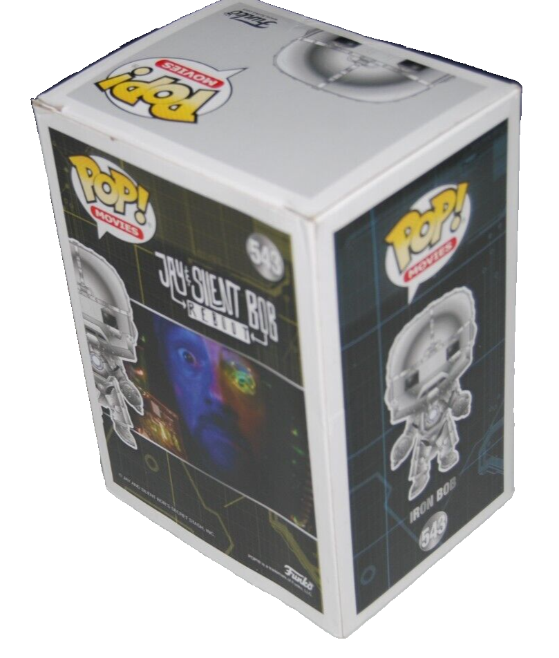 KEVIN SMITH signed (IRON BOB) #543 LTD Silent Bob Funko Pop BECKETT BAS BN07918