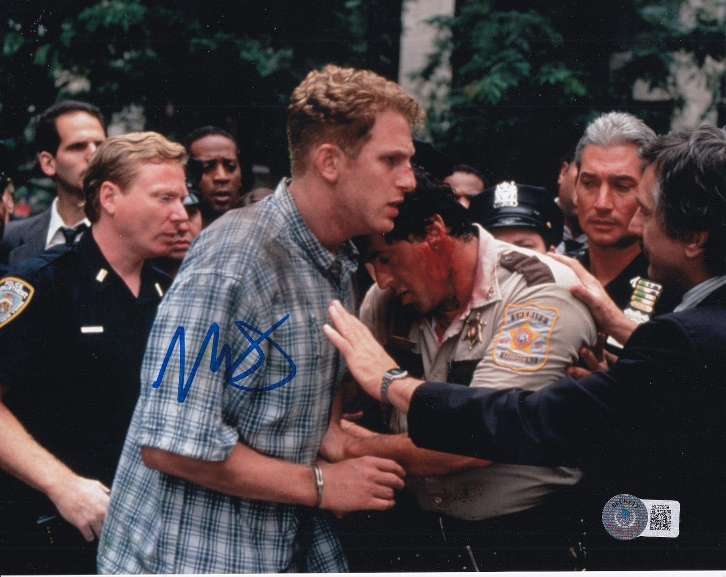 MICHAEL RAPAPORT signed (COP LAND) Movie Actor 8X10 photo BECKETT BAS BL27959