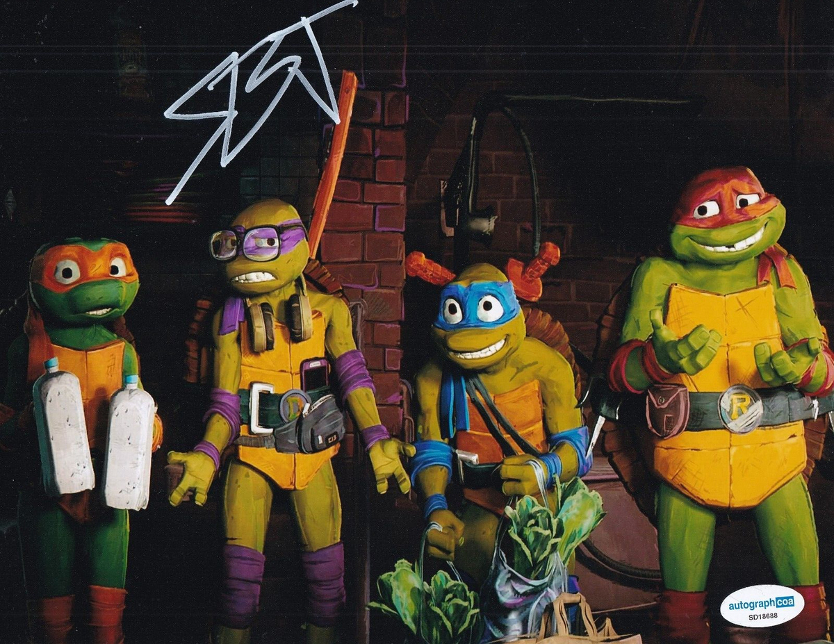 SHAMON BROWN JR signed (TALES OF THE TEENAGE MUTANT NINJA TURTLES) 8X10 ACOA
