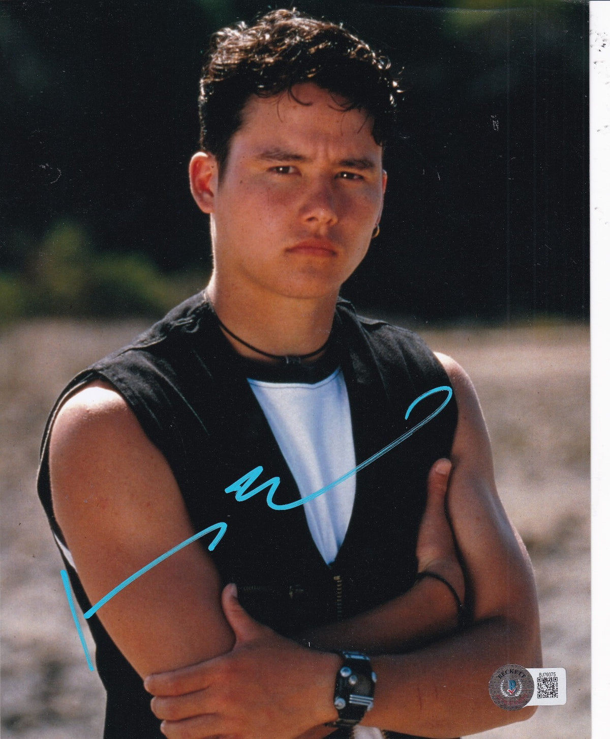 JOHNNY YONG BOSCH signed (MIGHTY MORPHIN POWER RANGERS) 8X10 BECKETT BJ79375