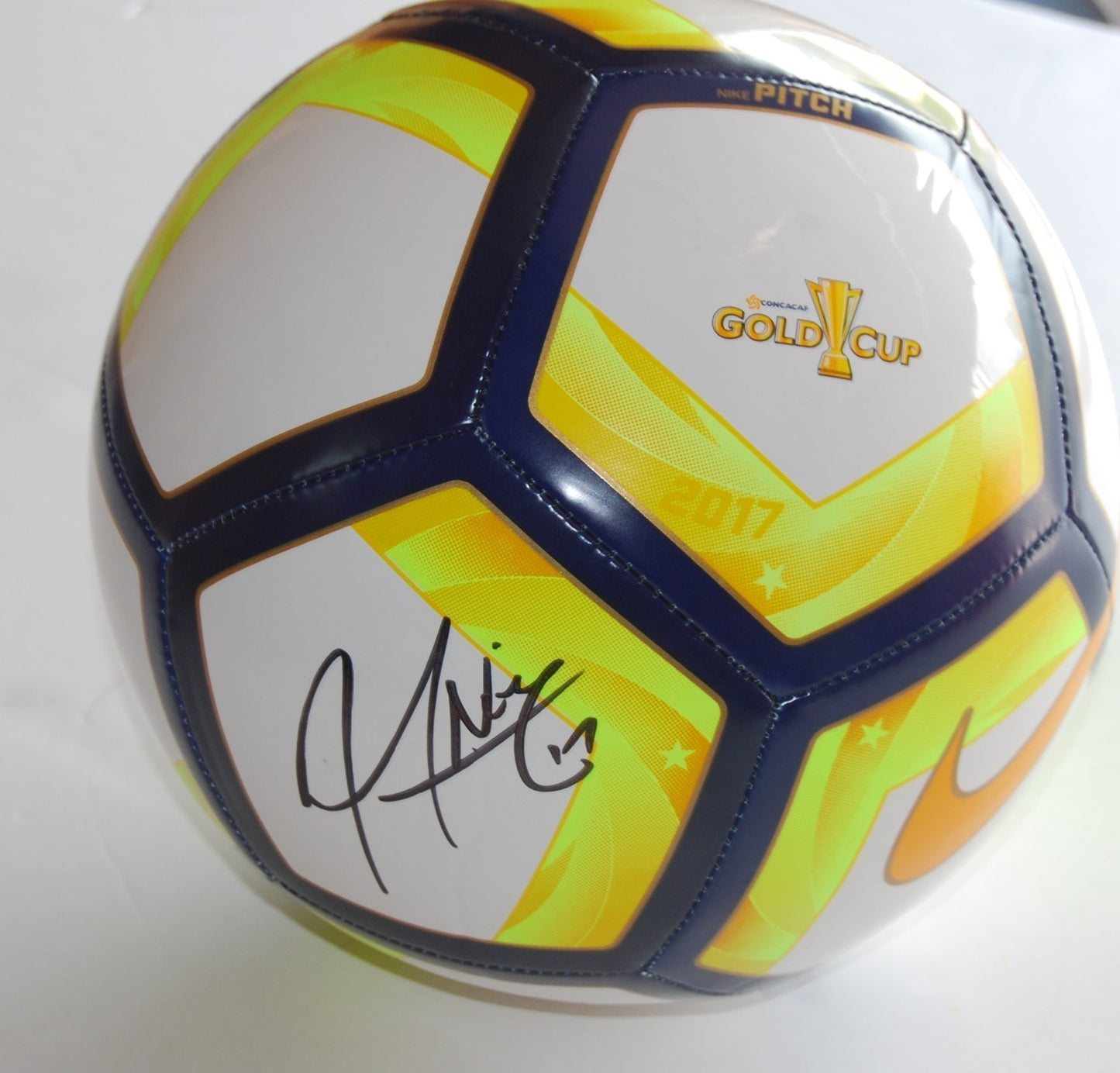 JOZY ALTIDORE signed *2017* TEAM USA GOLD CUP signed SOCCER BALL W/COA TORONTO 2