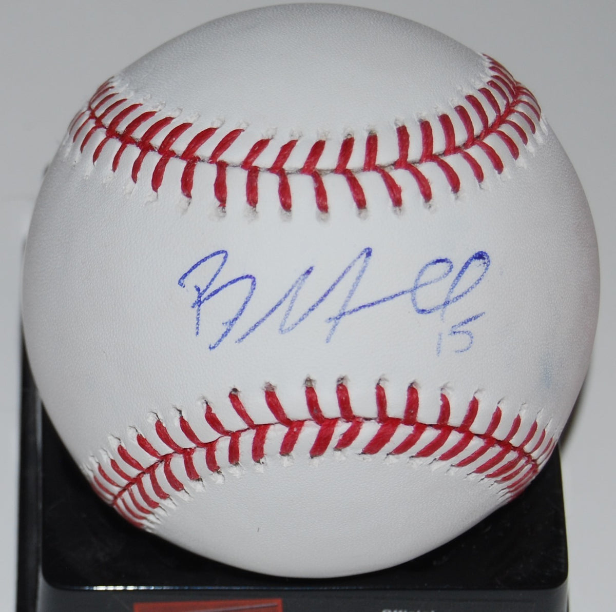 BRIAN MUNDELL signed Official Major League baseball (COLORADO ROCKIES) W/COA