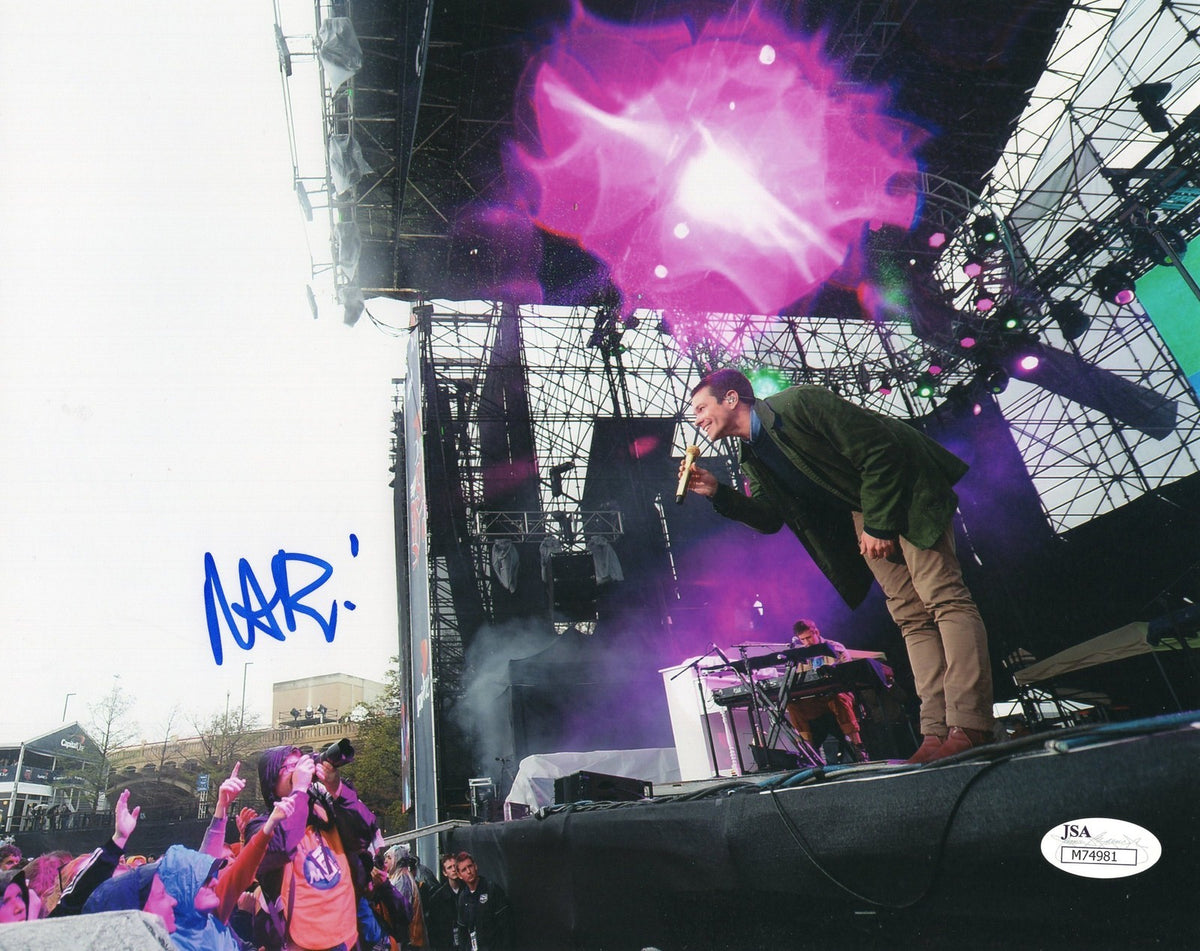 Nate Ruess Fun Singer Music Signed 8x10 Photo w/JSA COA #1