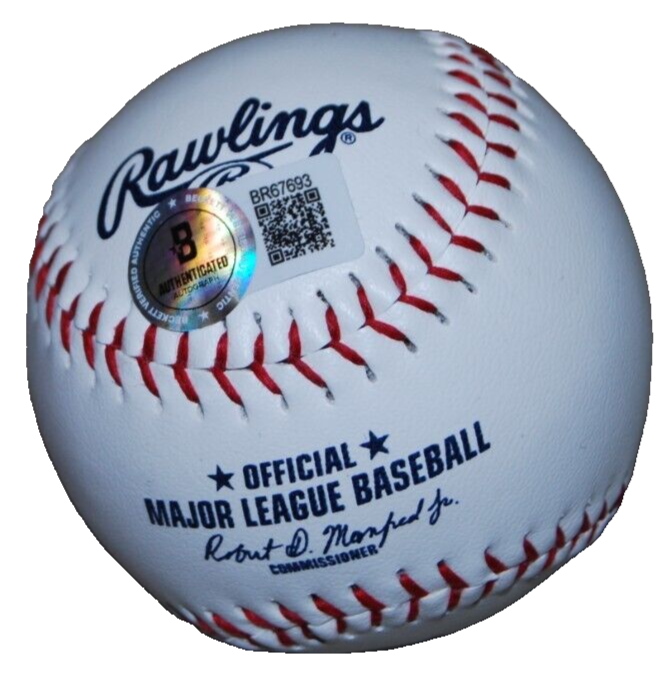 DREW THORPE signed (CHICAGO WHITE SOX) MLB logo baseball BECKETT BR67693