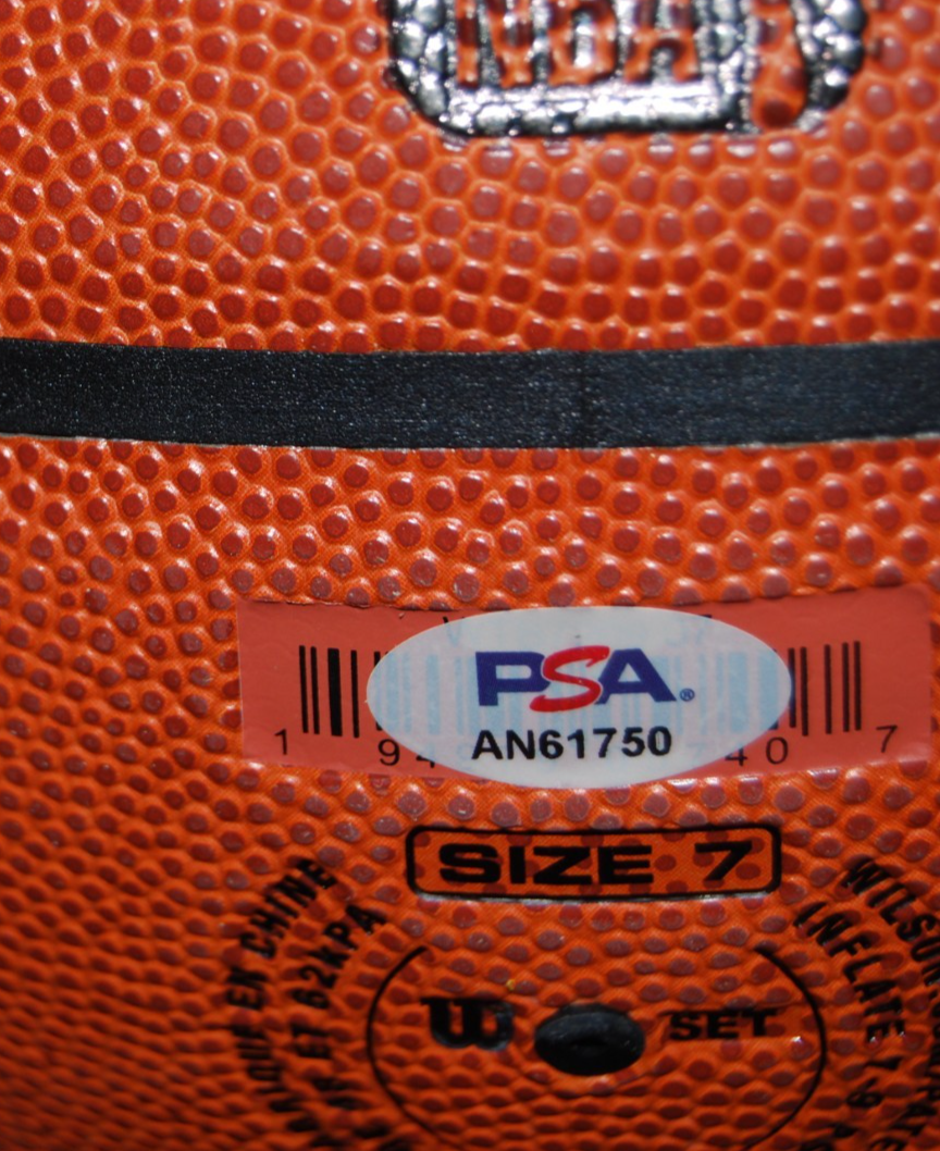 ALEX RODRIGUEZ signed (MINNESOTA TIMBERWOLVES) Owner NBA ball PSA/DNA AN61750