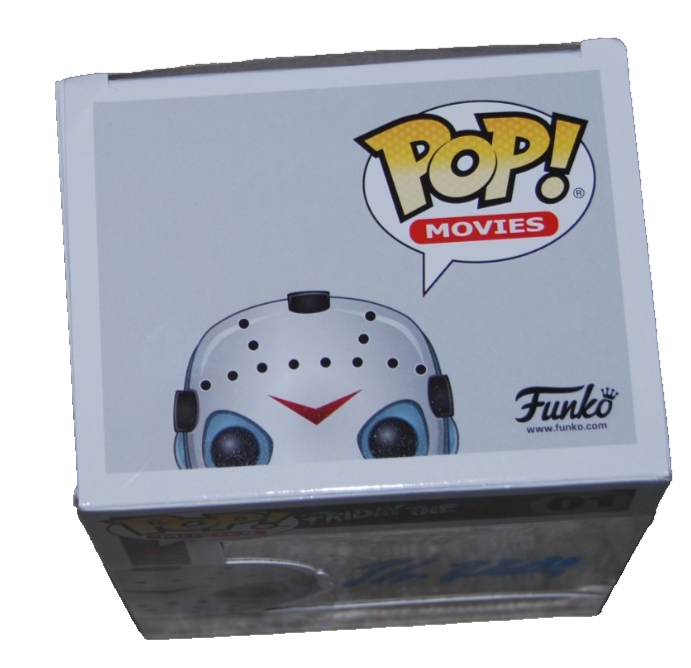 KANE HODDER signed (FRIDAY THE 13TH) Jason Voorhees 01 Funko Pop BECKETT BU41098